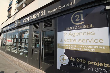 Agence immobilièreCENTURY 21 Immo Conseil, 93120 LA COURNEUVE