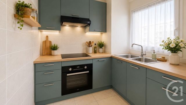 Appartement à vendre - 2 pièces - 31.63 m2 - LA COURNEUVE - 93 - ILE-DE-FRANCE - Century 21 Immo Conseil